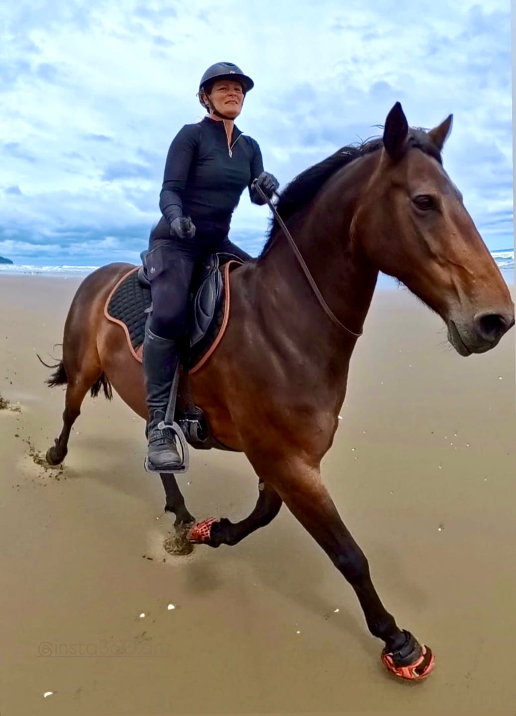 Customer photo review of Renegade® Viper Shield™ Hoof Boot - Arizona Copper
