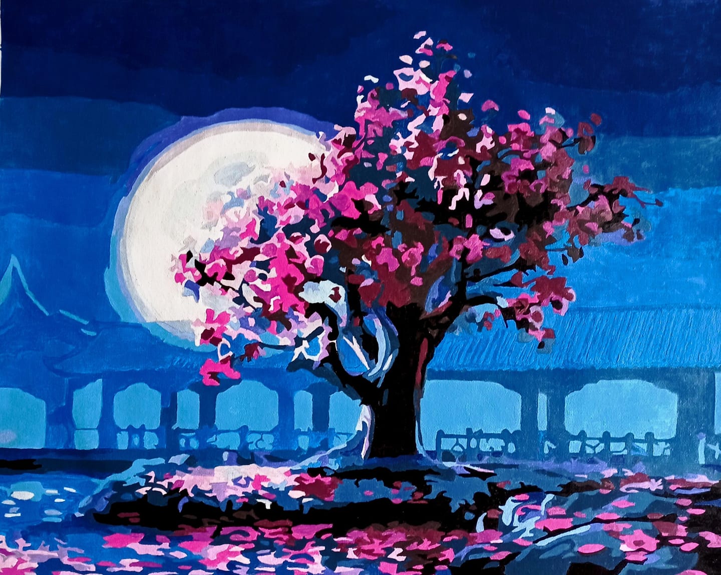 Customer photo review of Arbre et grande Lune