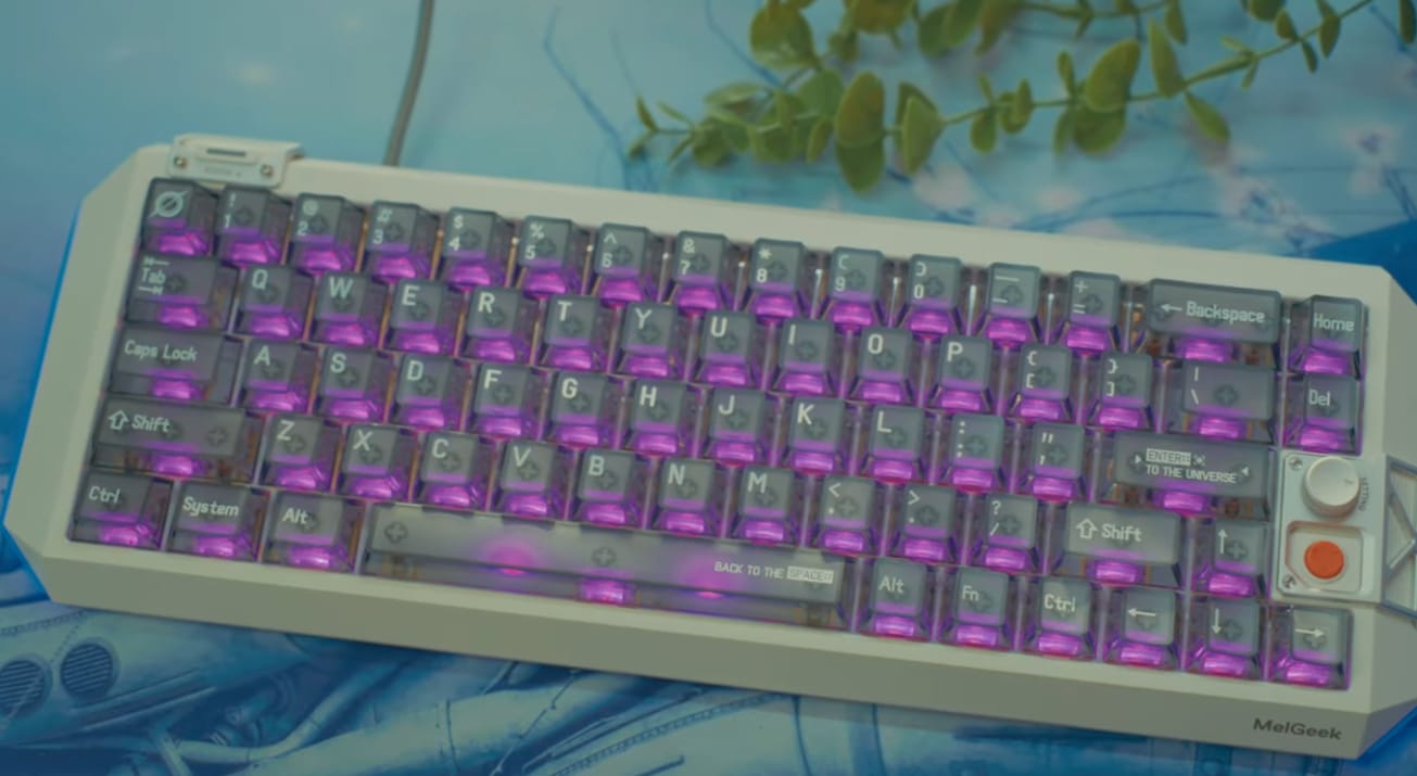 Customer photo review of Centauri60/80 Hall Effect Gaming Keyboard