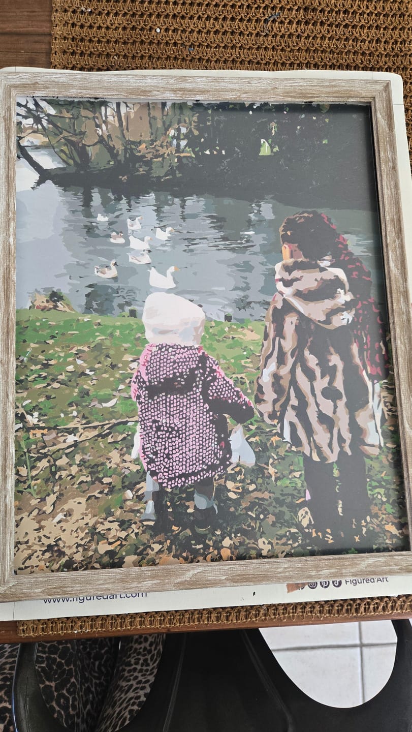 Customer photo review of Kit Personnalisé 40x50cm - 80x120cm Réalisation graphique GRATUITE