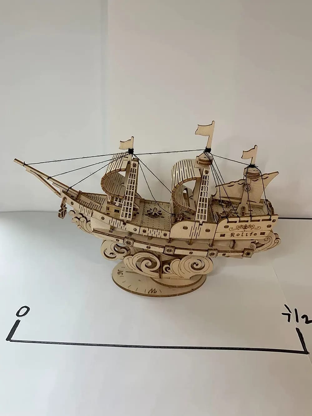 Customer photo review of Puzzle 3D Navire à voile