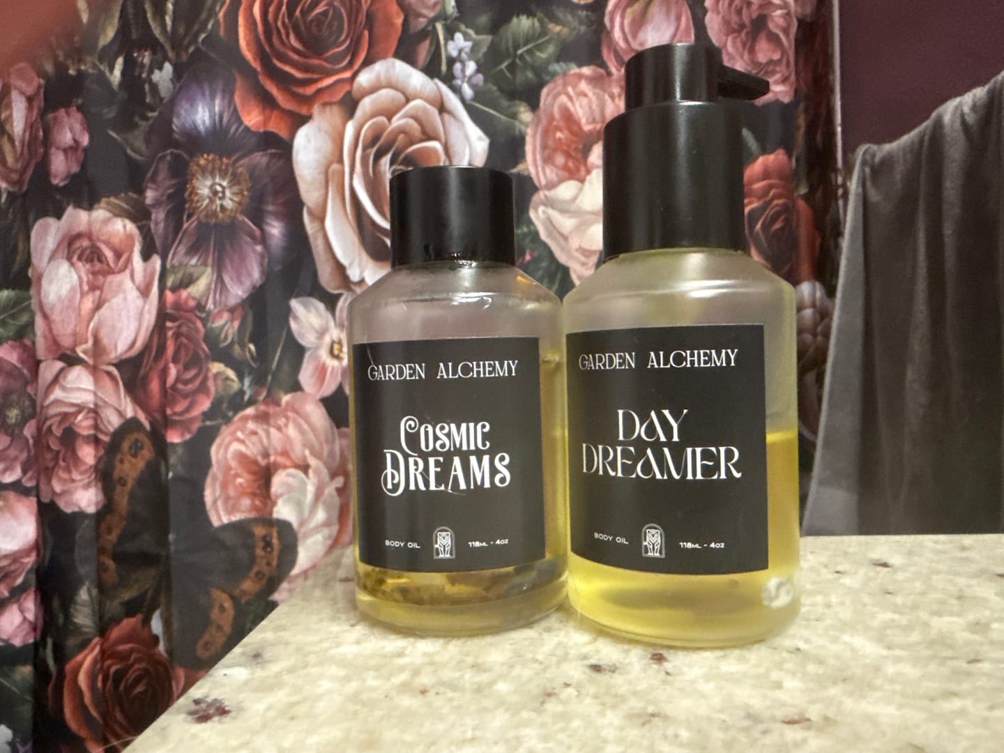 Customer photo review of COSMIC DREAMS W/MAGNESIUM BODY OIL
