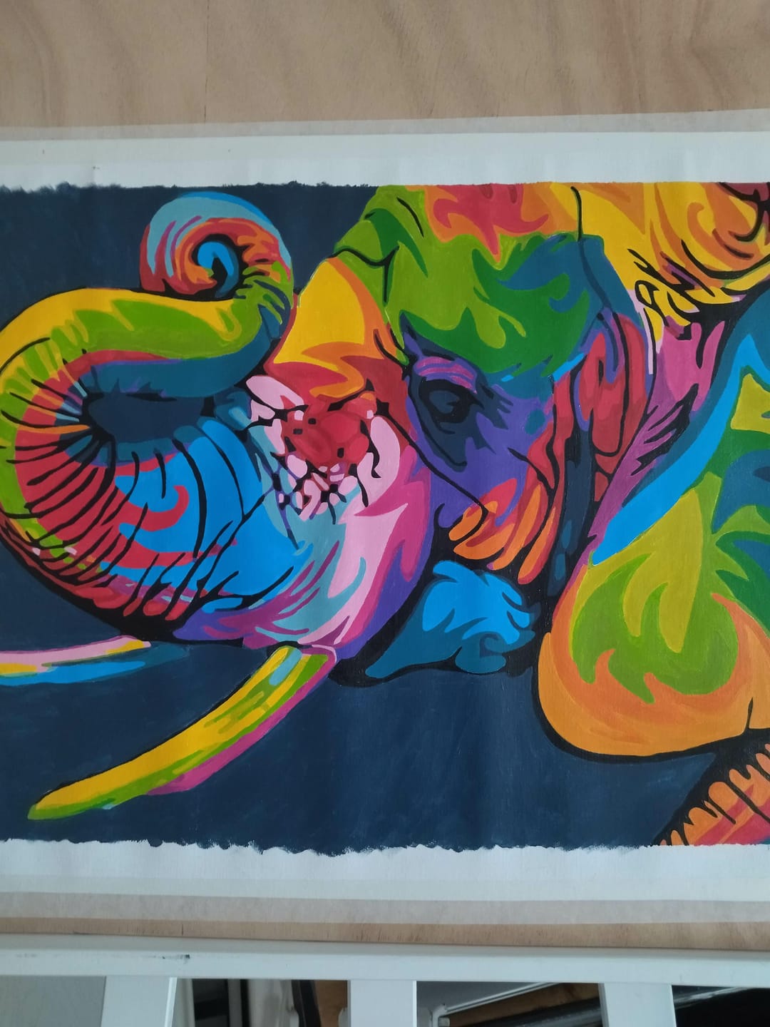 Customer photo review of Eléphant Pop Art