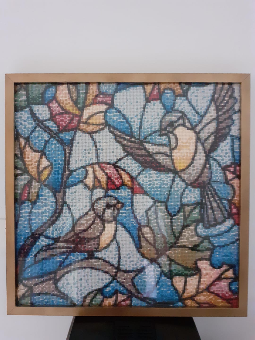 Customer photo review of Broderie Diamant - Fée et Mosaïque