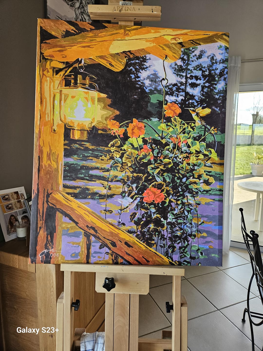 Customer photo review of Lanterne sous le porche