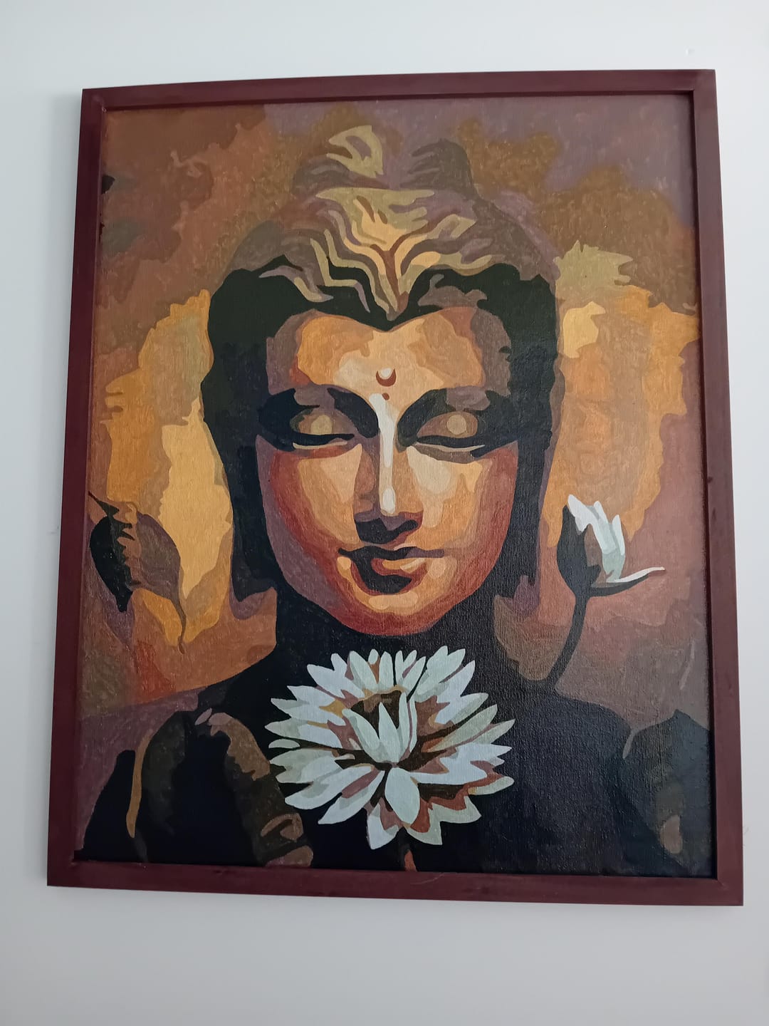 Customer photo review of Visage de Bouddha et fleur de Lotus