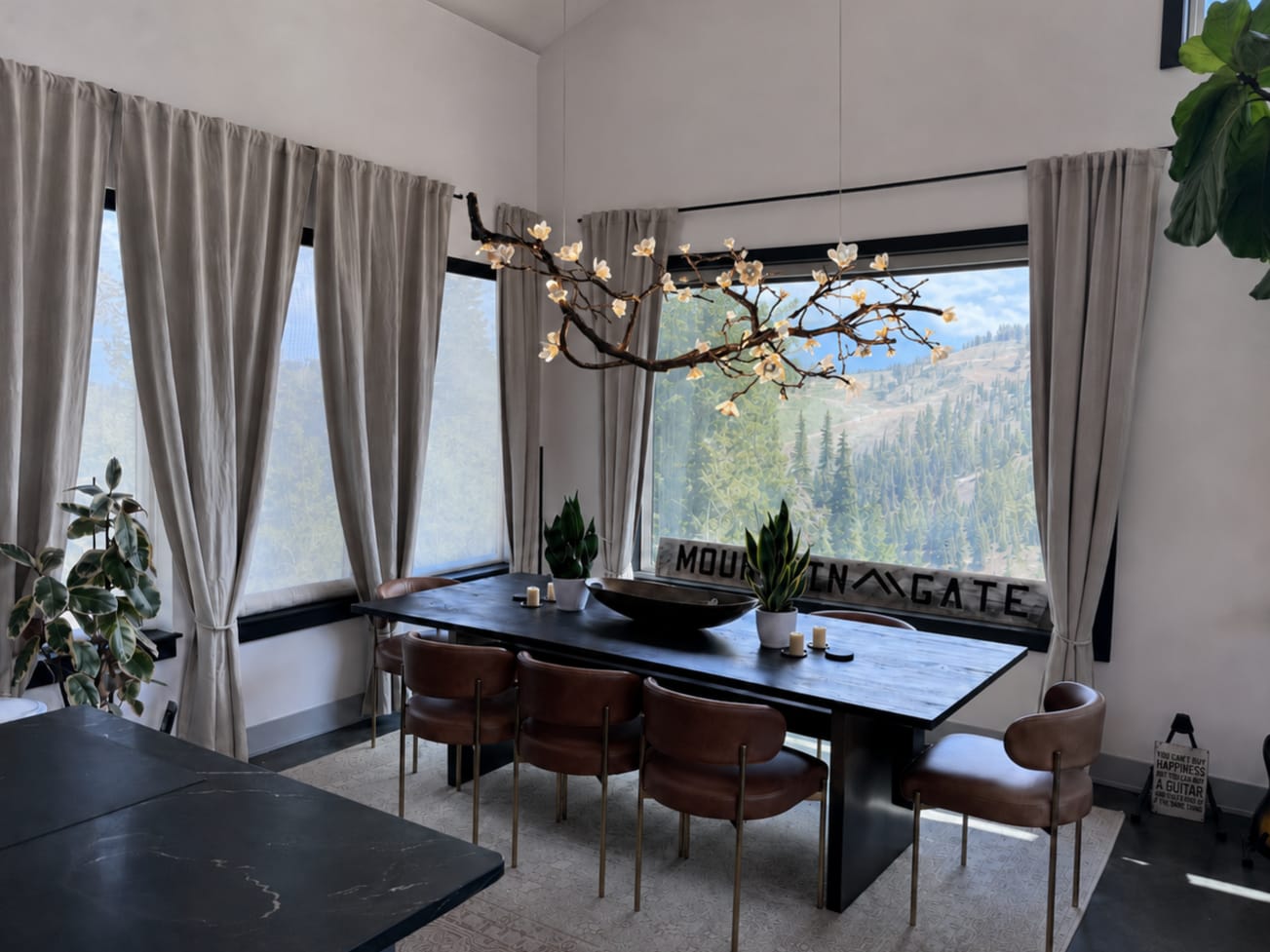 Customer photo review of Wanos Crystal Flower Branch Chandelier