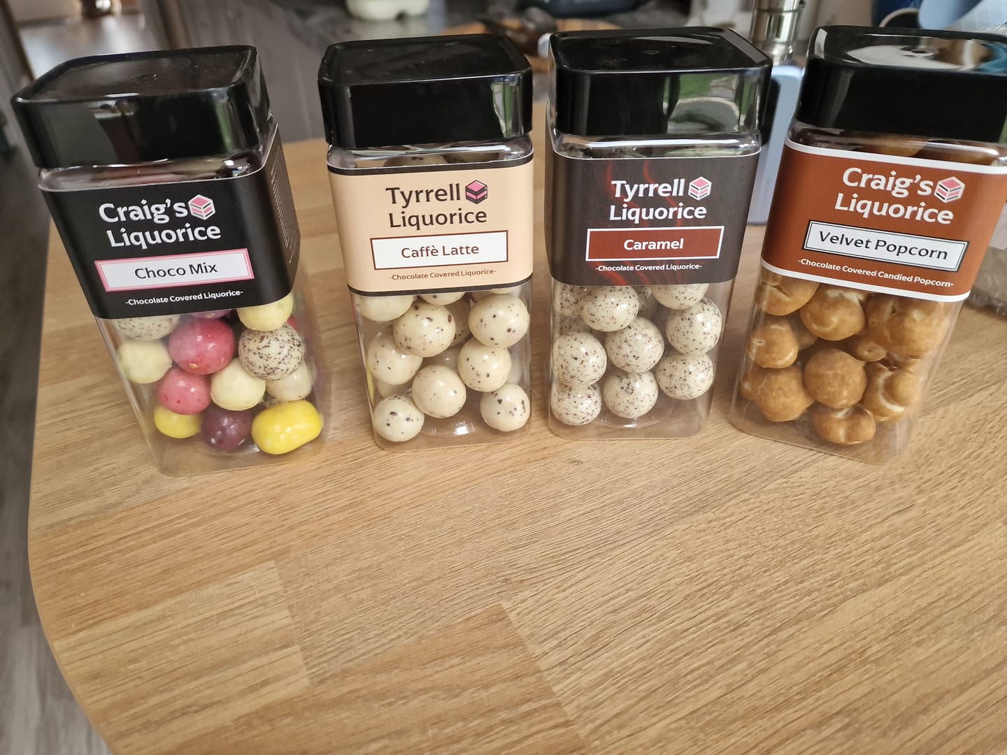 Customer photo review of Craig's Liquorice Experience + Free Popcorn