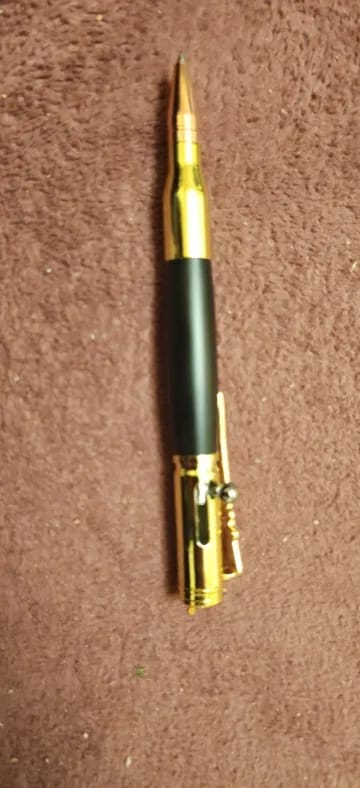 Customer photo review of Luxury Heavy Metal Ballpoint Pen