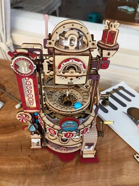 Customer photo review of Puzzle 3D Usine de Chocolat Marbre