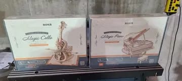 Customer photo review of Puzzle 3D Piano magique