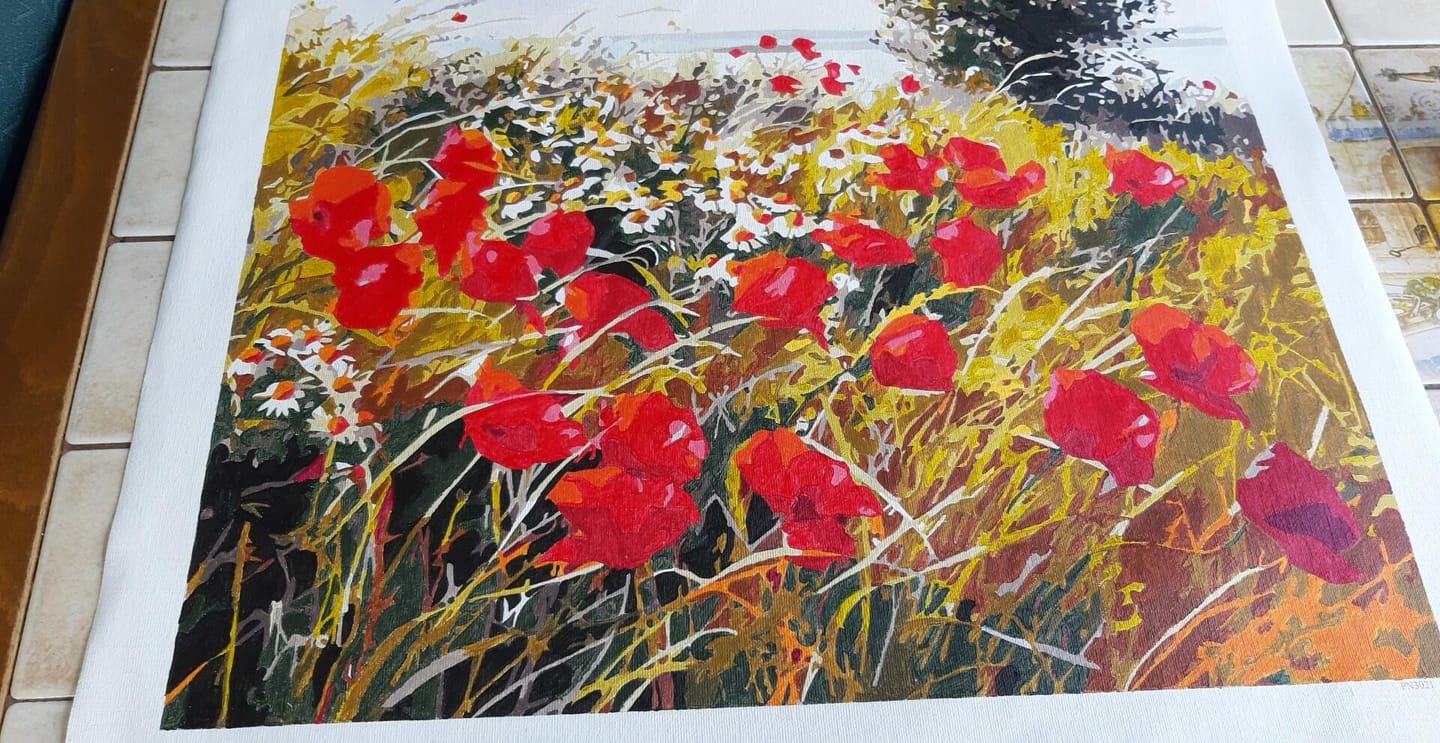 Customer photo review of Fleurs champêtres