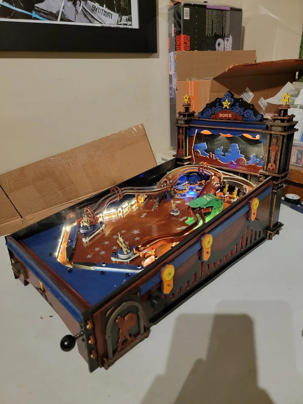 Customer photo review of Puzzle 3D Machine de Flipper