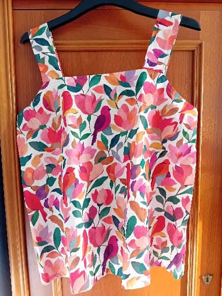 Customer photo review of Blouse Florence – Coton Jardin secret