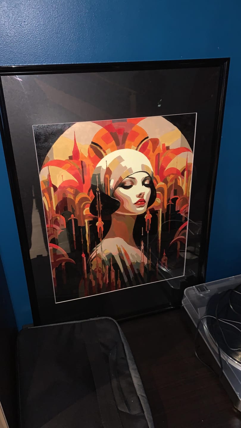Customer photo review of Femme Art Déco