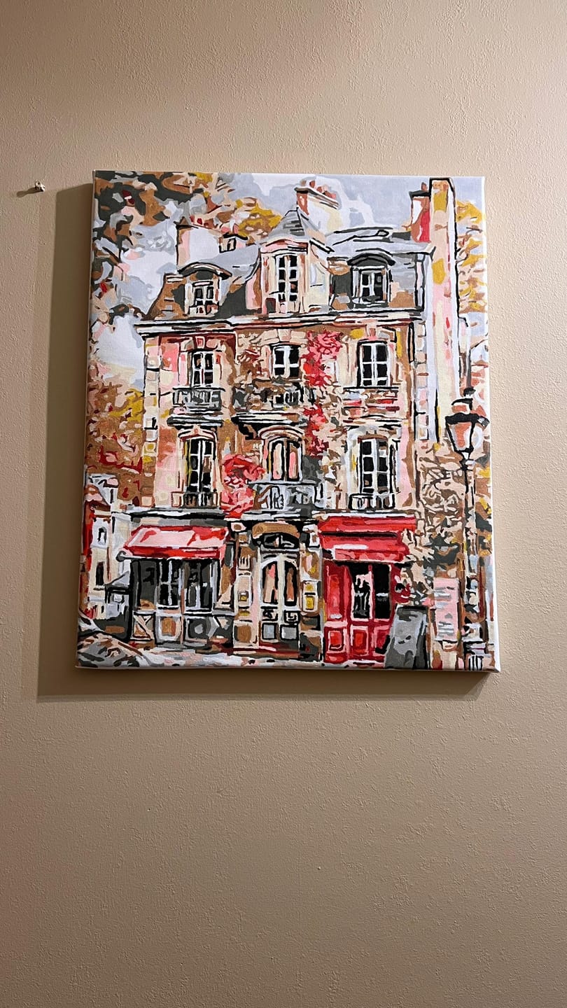 Customer photo review of Façades vintage de Paris