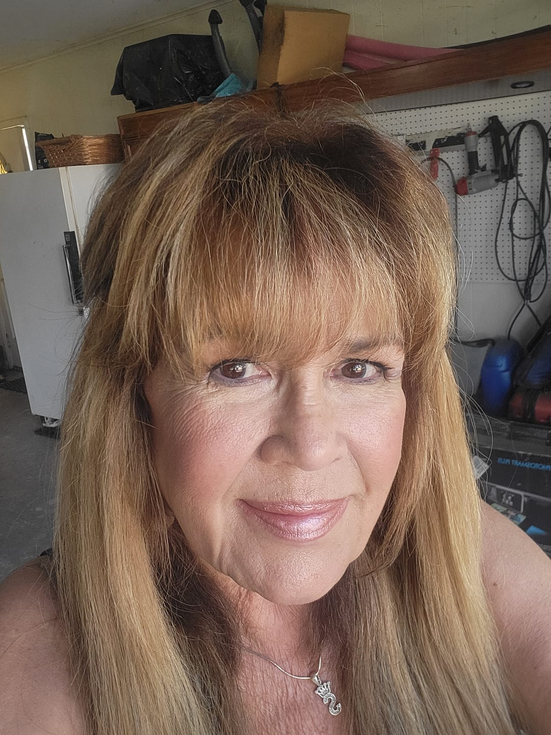 Customer photo review of Virgin Genius Weft Hair Extensions Balayage Blonde #3/8/22