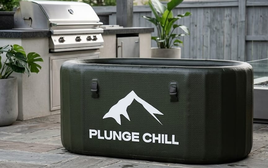 Customer photo review of Cold Plunge Chiller + Pro Tub
