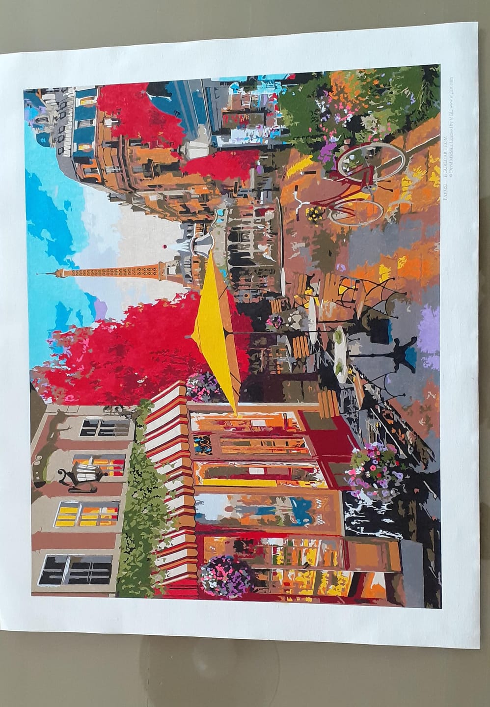 Customer photo review of Terrasse à Paris
