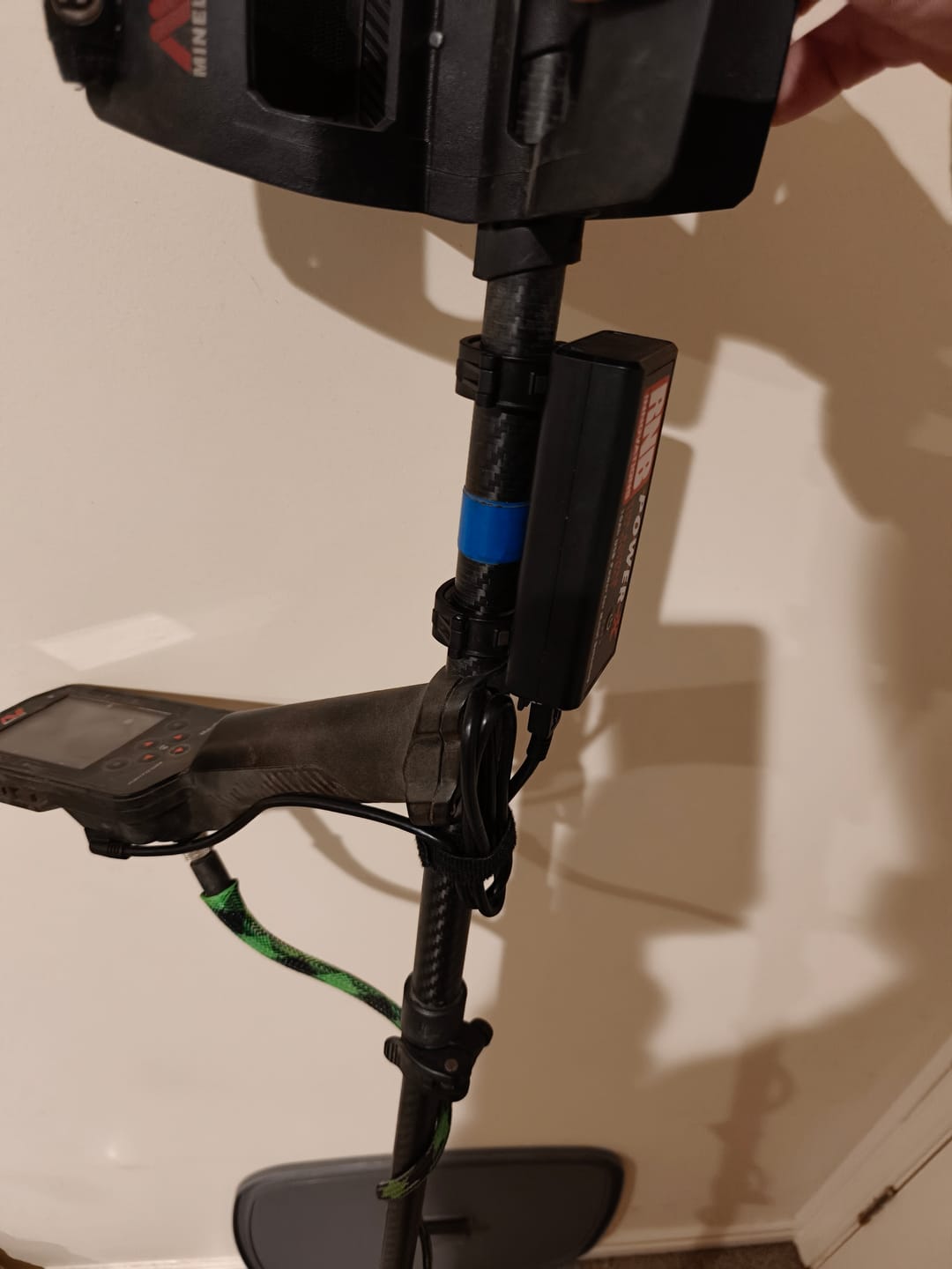 Customer photo review of RNB Power x Battery -Metal Detector backup battery