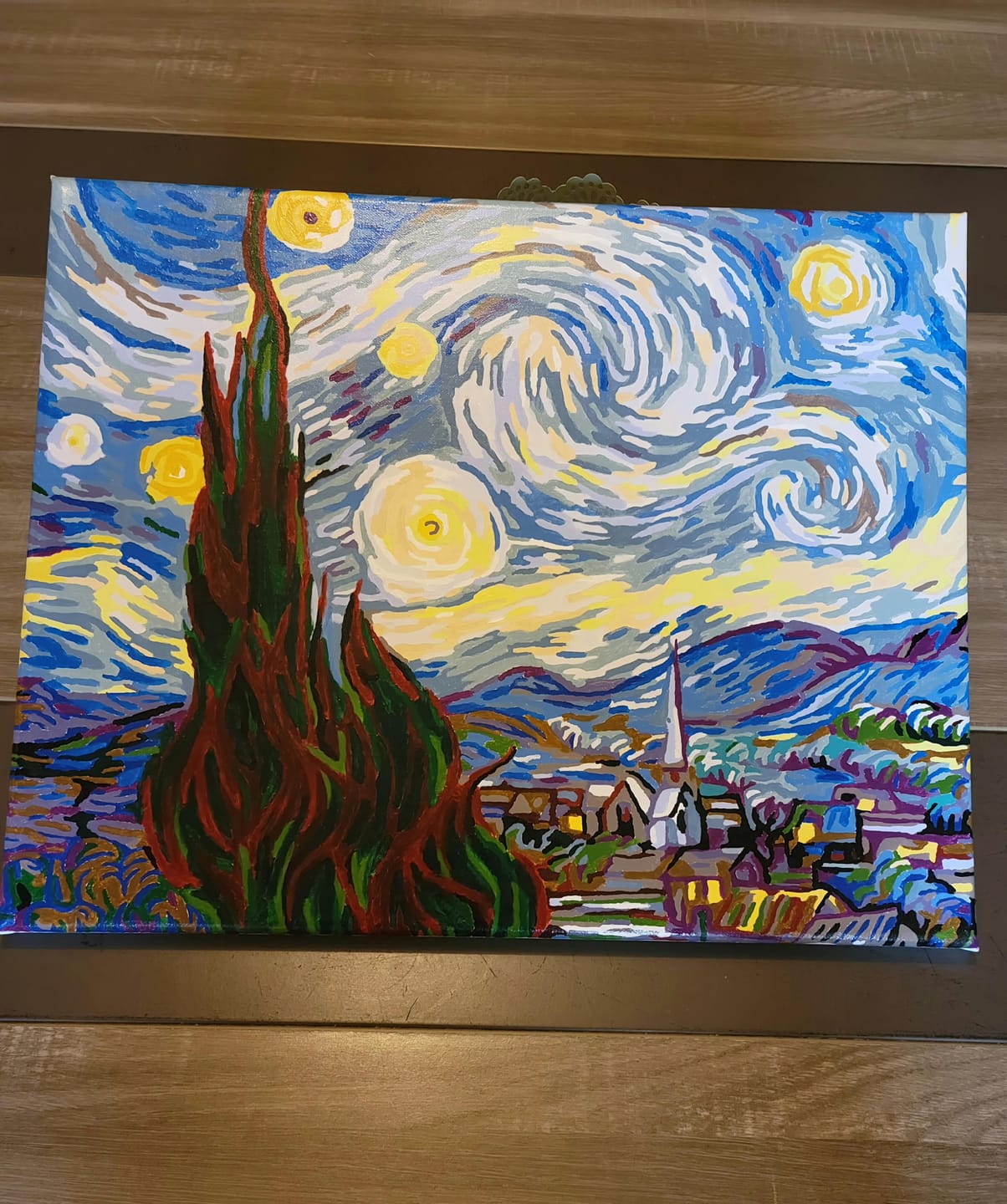 Customer photo review of Van Gogh Nuit Etoilée