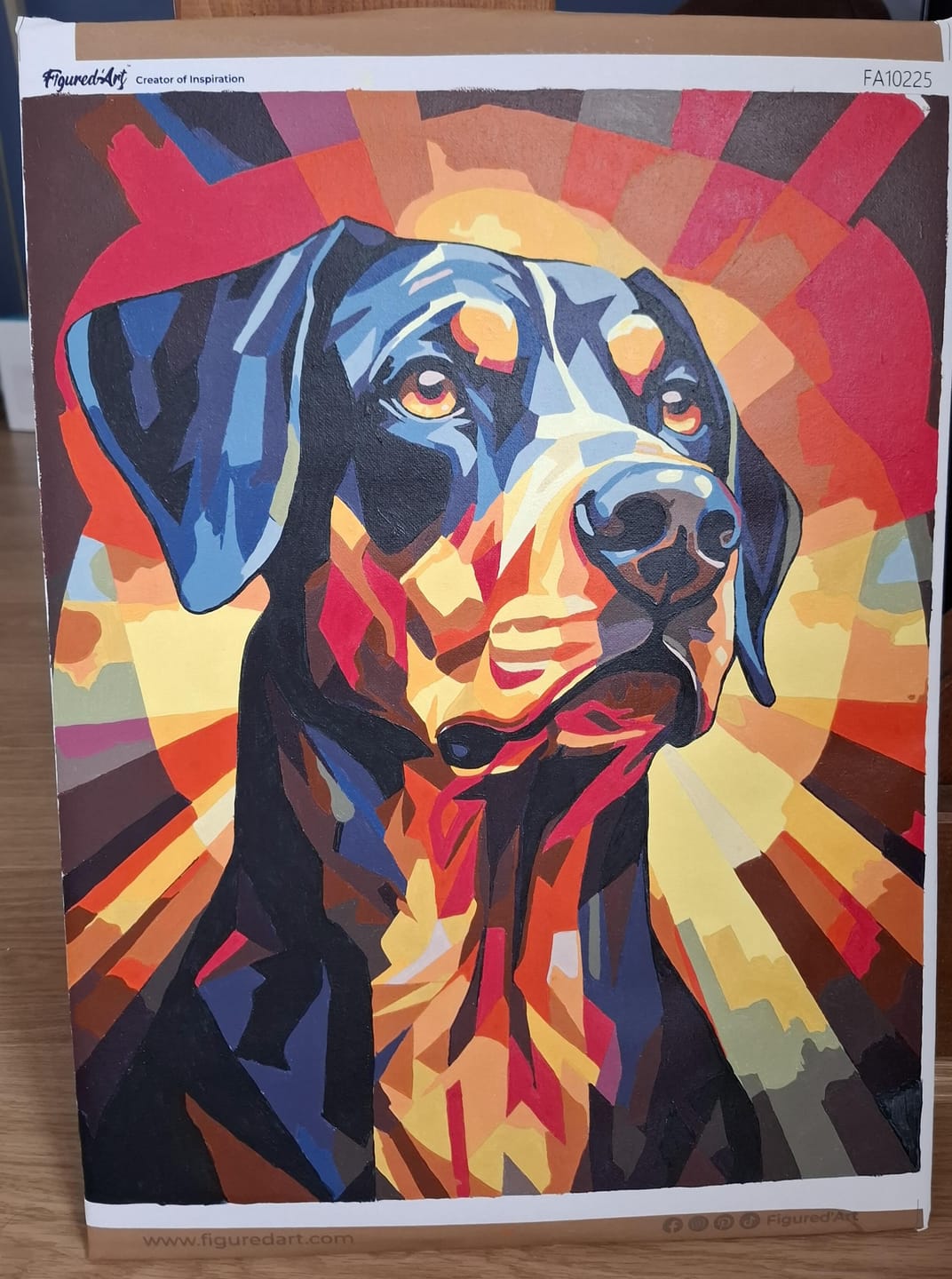 Customer photo review of Chien Art Déco
