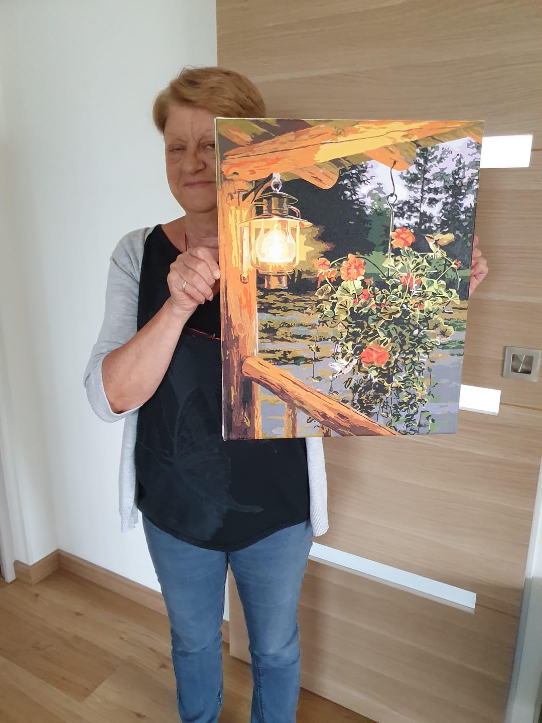 Customer photo review of Lanterne sous le porche