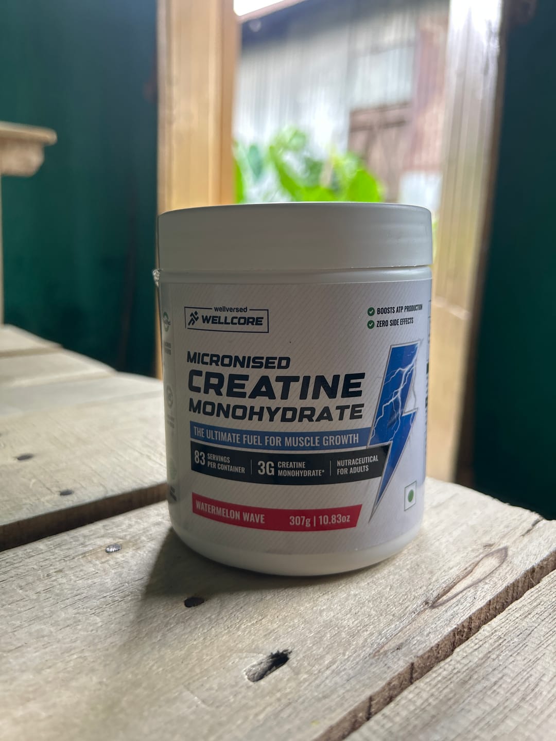 Customer photo review of Wellcore - Pure Micronised Creatine Monohydrate | Watermelon Wave (307g, 83 servings)