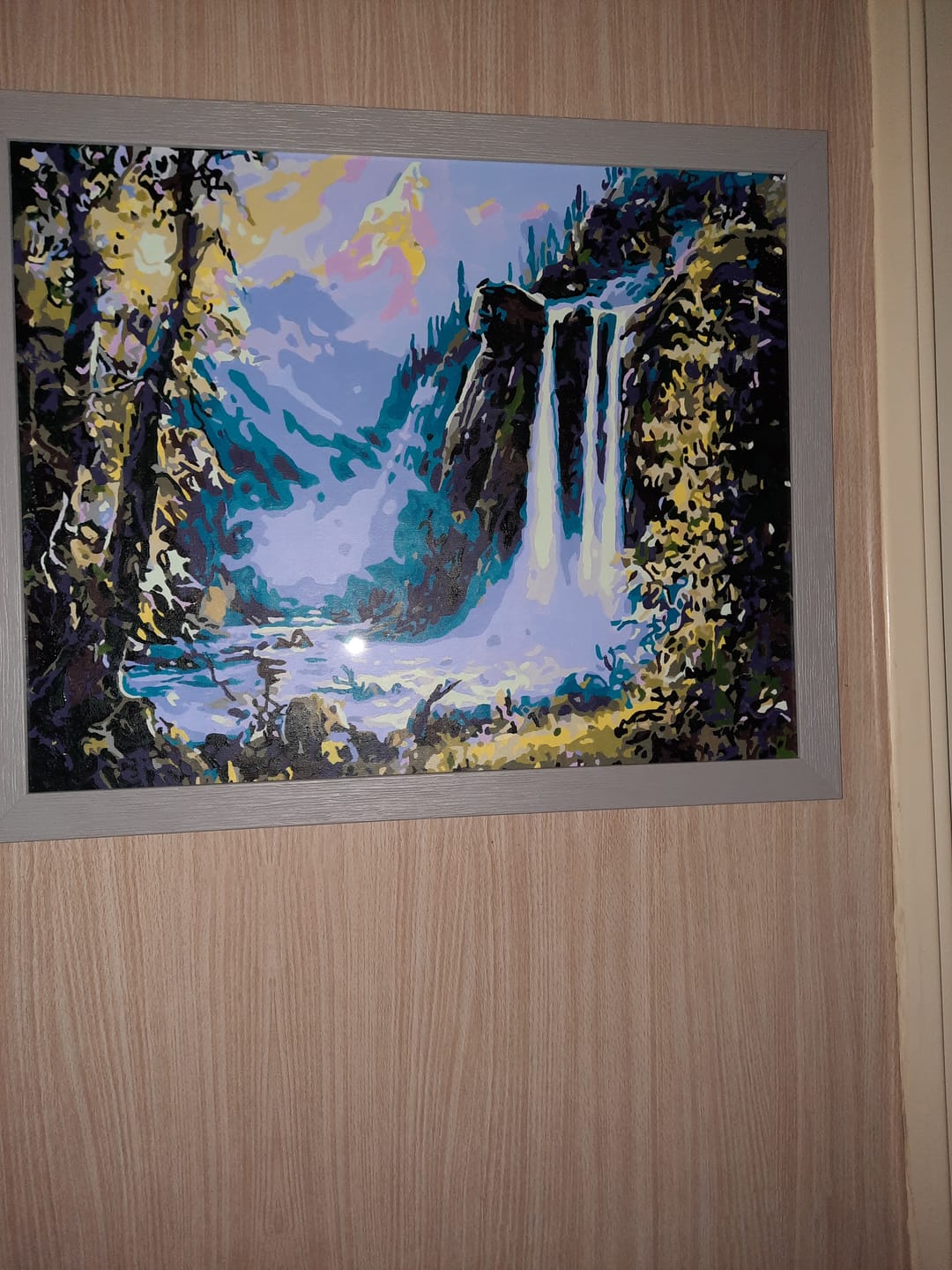 Customer photo review of Reflets du Soleil sur la Cascade
