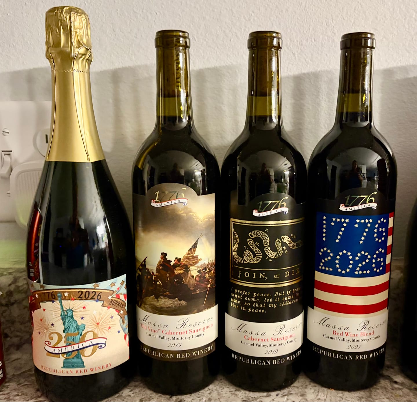 Customer photo review of 'Washington Crossing' - Old Vine Cabernet Sauvignon
