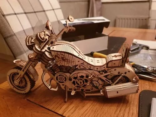 Customer photo review of Puzzle 3D Moto de type cruiser