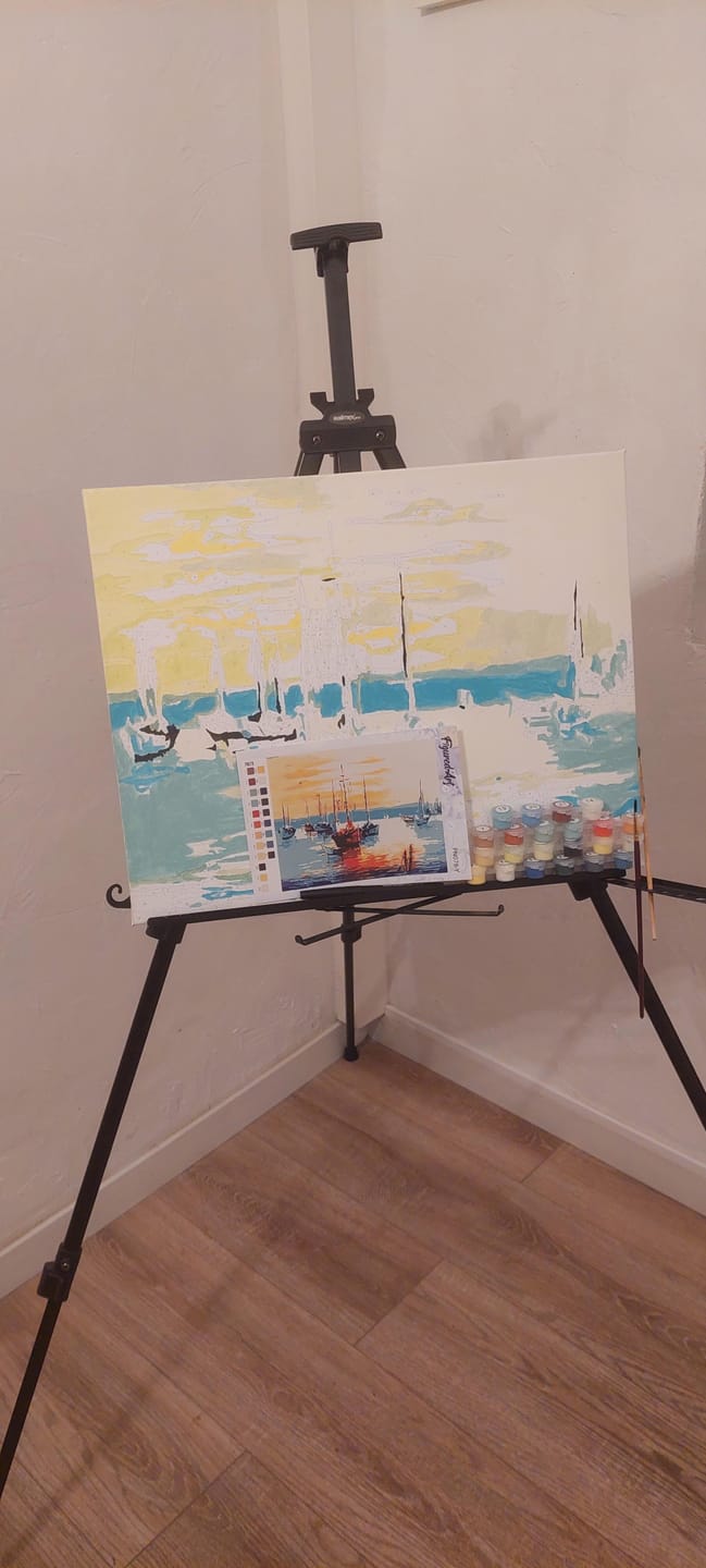 Customer photo review of Voiliers au port