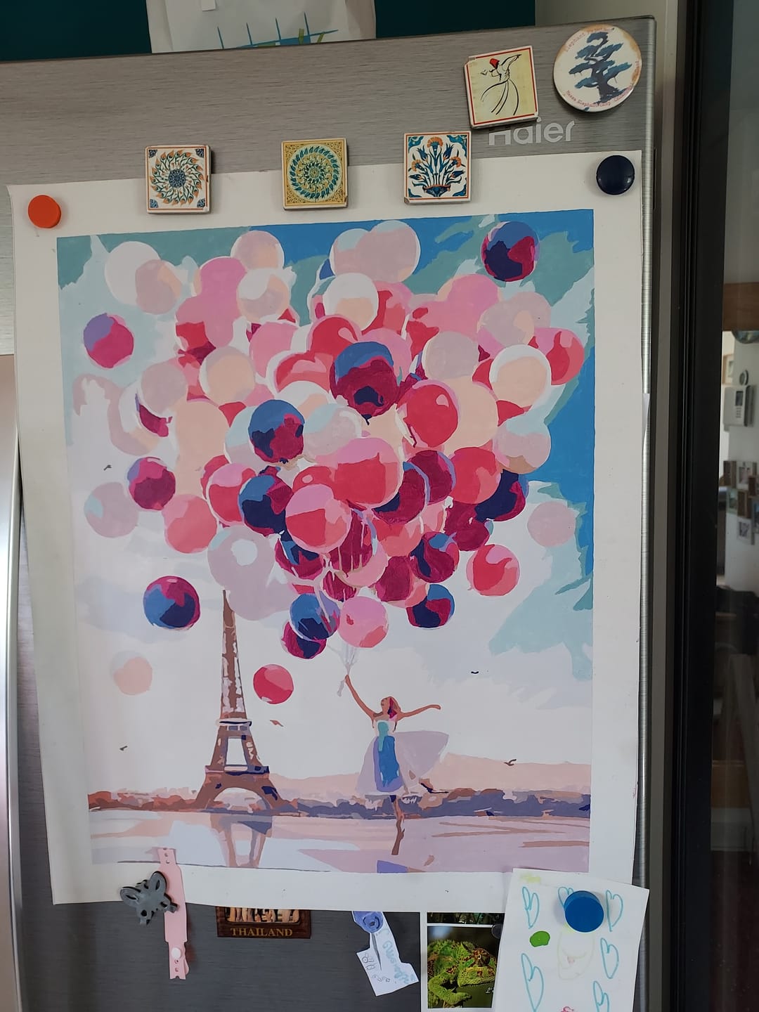 Customer photo review of Lâcher de Ballons à Paris