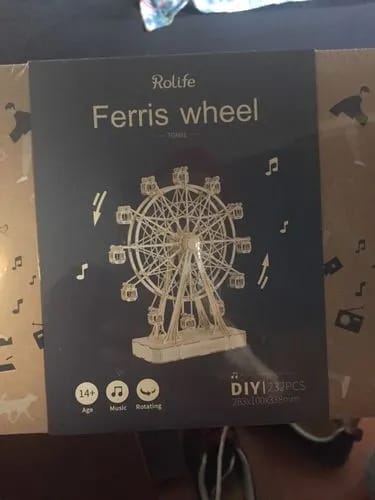 Customer photo review of Puzzle 3D Boîte à musique Grande roue