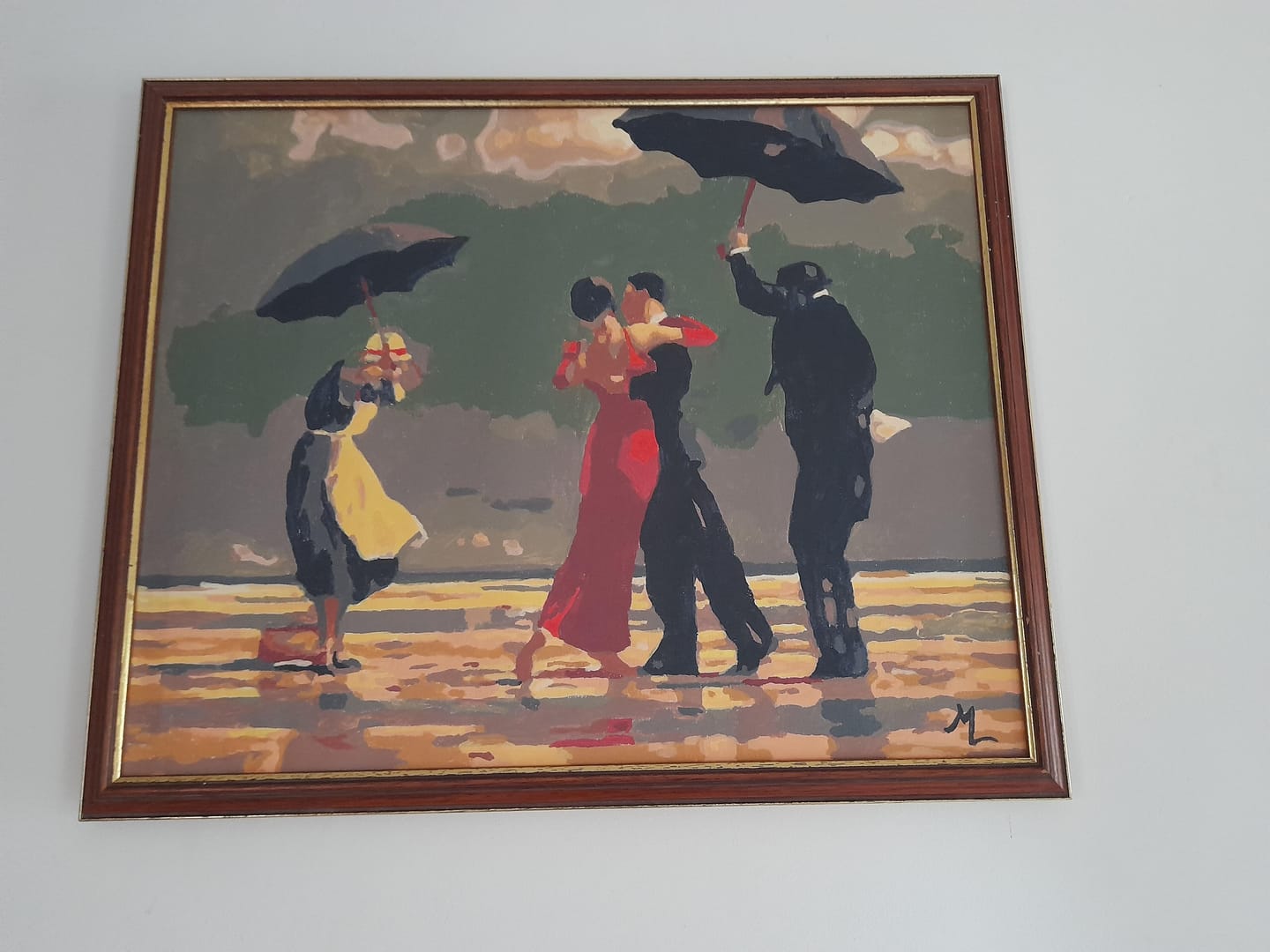 Customer photo review of Danseurs rétro sur la Plage
