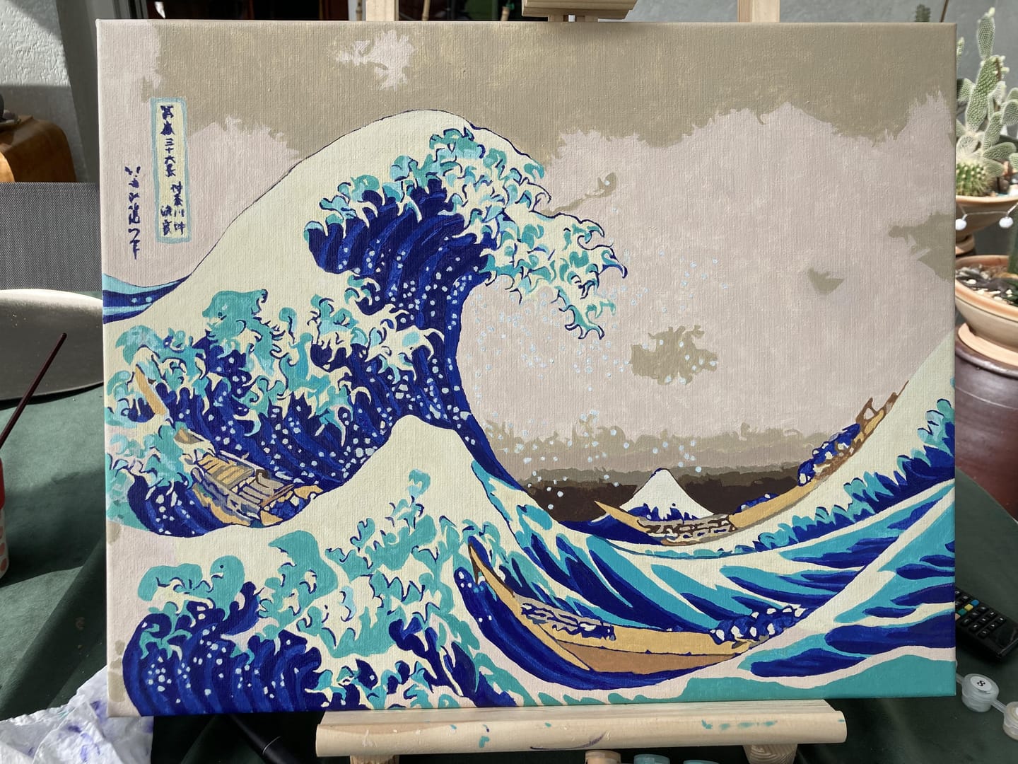 Customer photo review of La Grande Vague de Kanagawa - Katsushika Hokusai