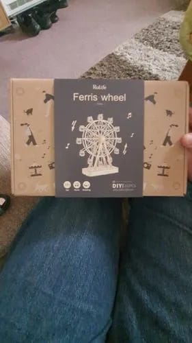 Customer photo review of Puzzle 3D Boîte à musique Grande roue