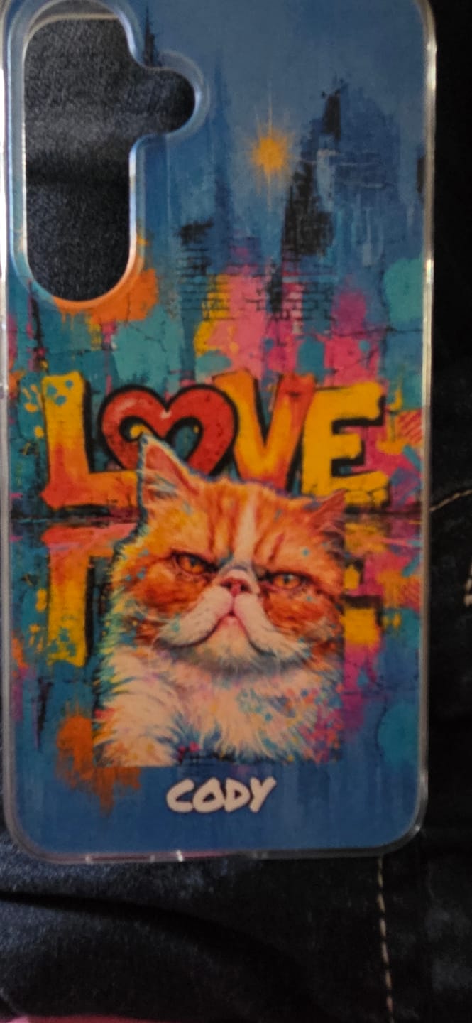 Customer photo review of Personalisierte Handyhülle - Streetart