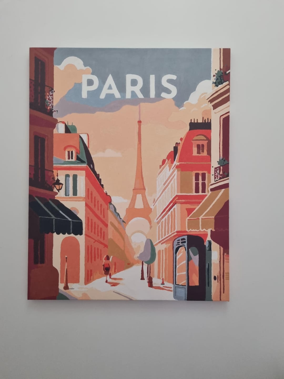 Customer photo review of Affiche Vintage Paris