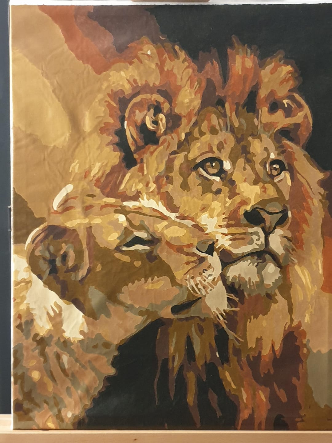 Customer photo review of Couple Lion et Lionne