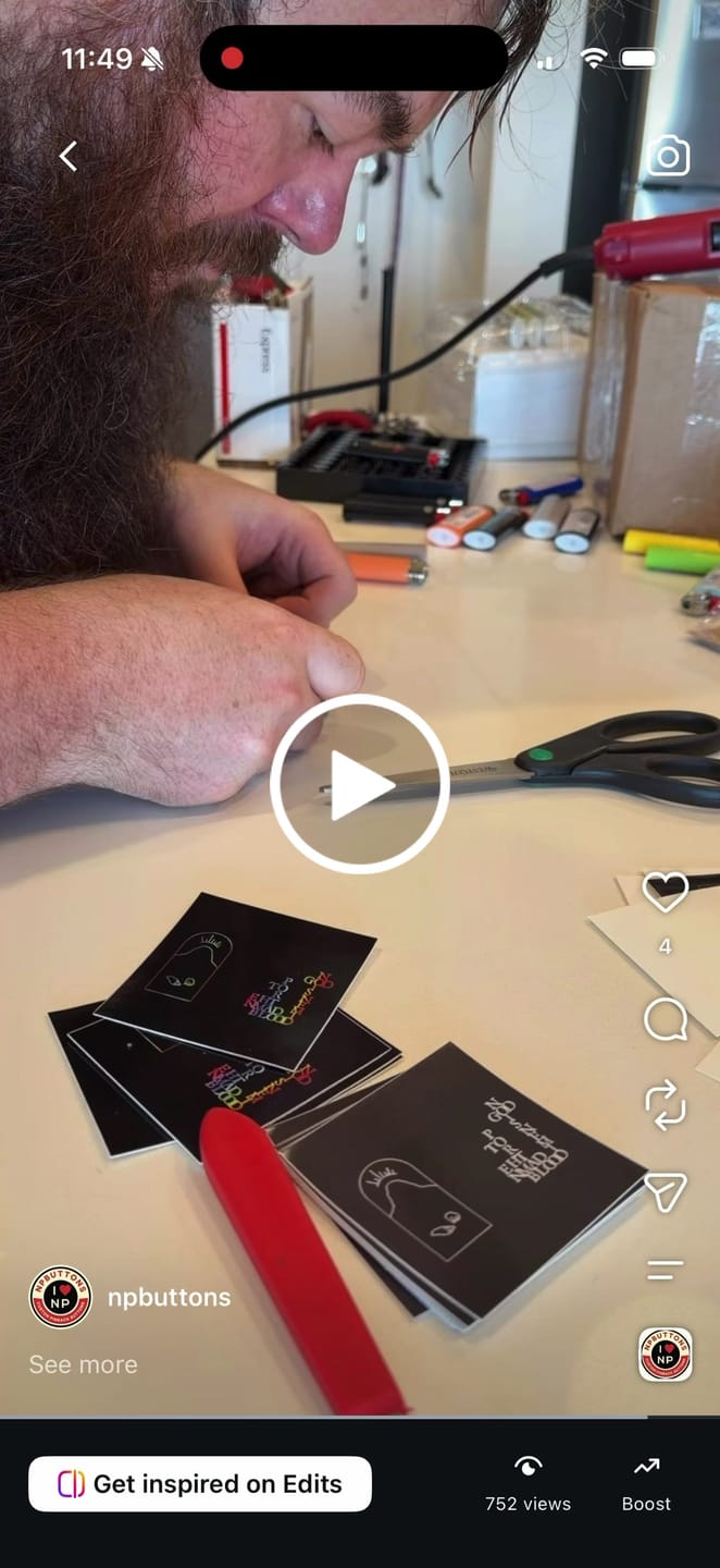 Customer video review of Lighter Wrap Stickers