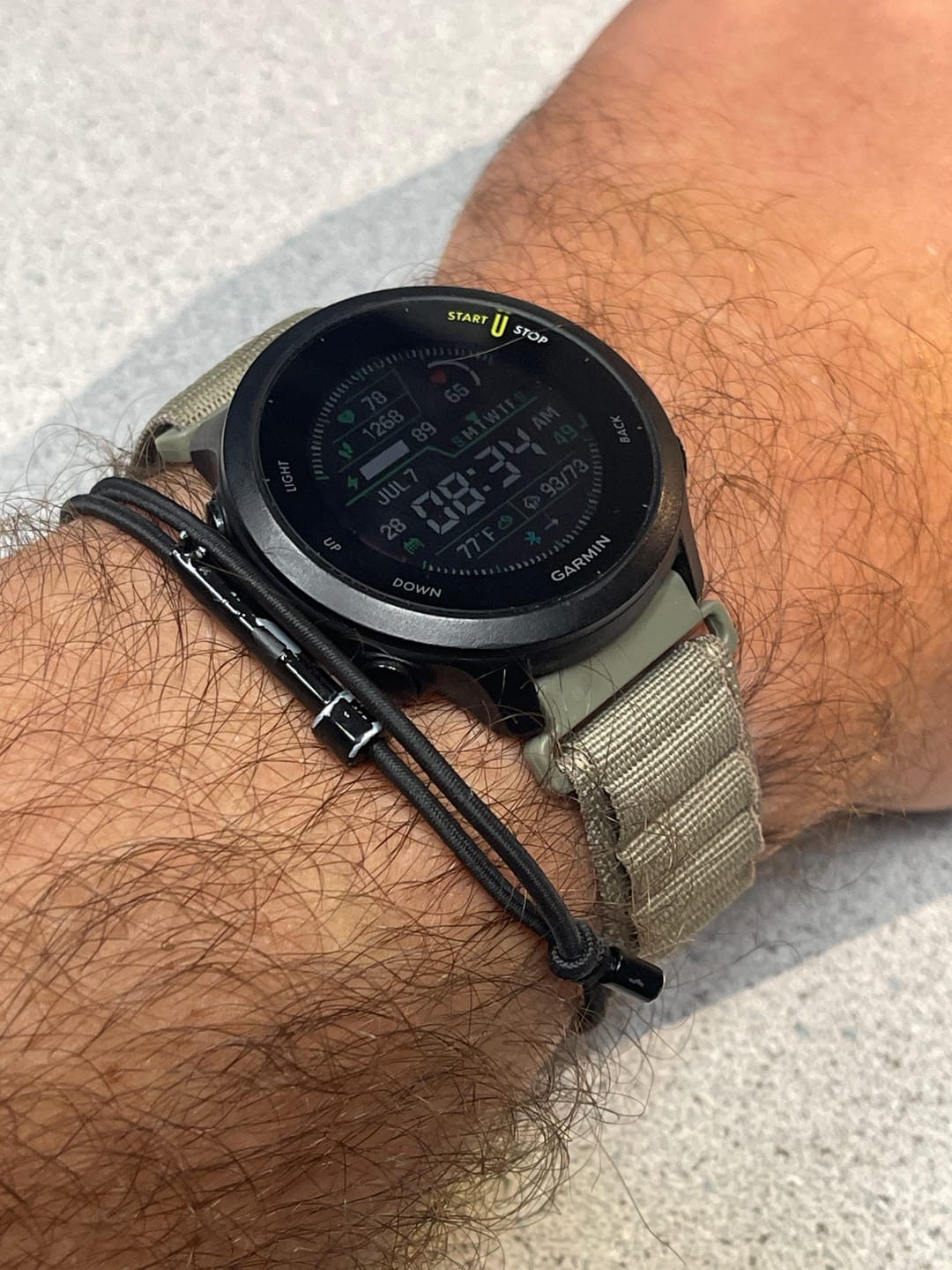 Customer photo review of GTFO Escape Wrist Strap - Window Break Striker Bead + Handcuff Key (50 ENTRIES!)
