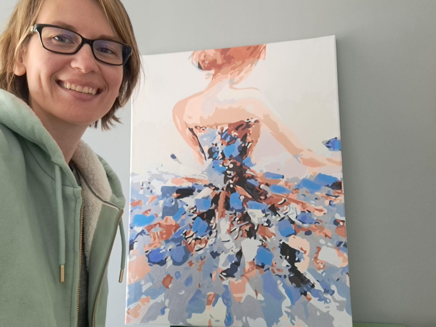 Customer photo review of Danseuse Classique de dos