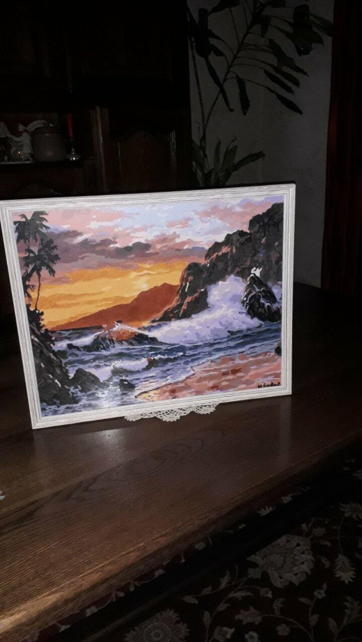Customer photo review of Falaise et Vagues