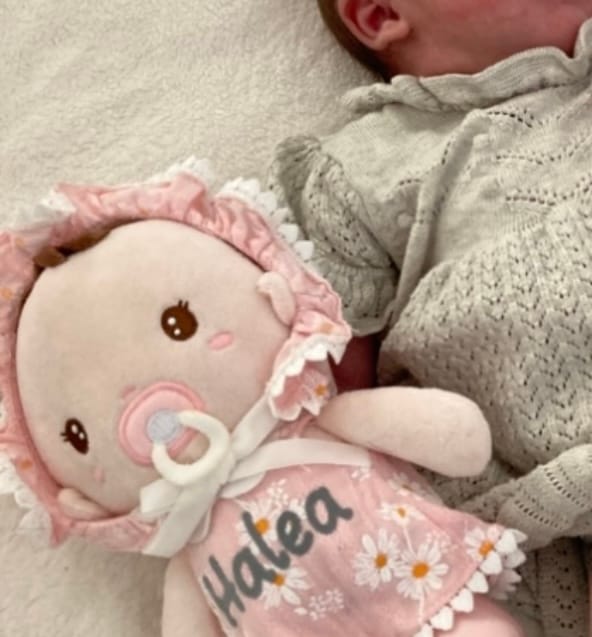Customer photo review of Personalized Daisy Baby Girl