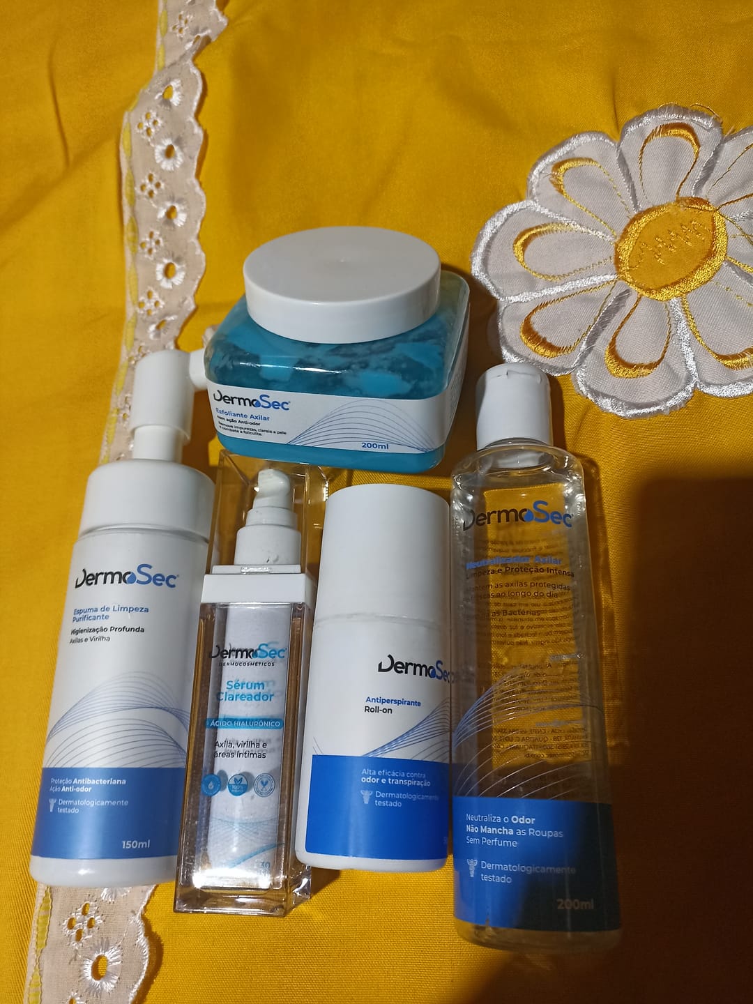 Customer photo review of Kit Skincare das Axilas - Tratamento Completo