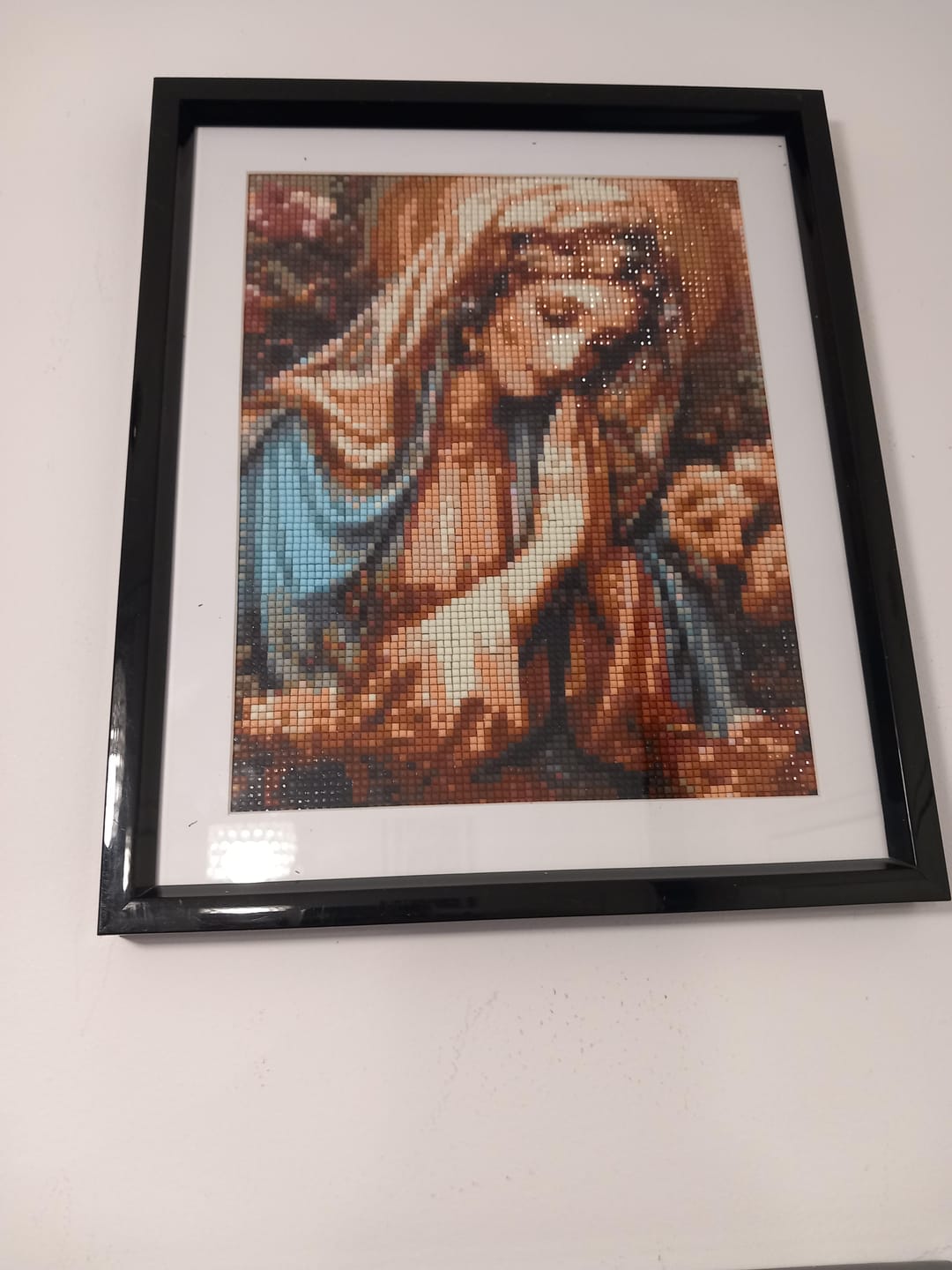 Customer photo review of Broderie Diamant - Sainte Vierge Marie