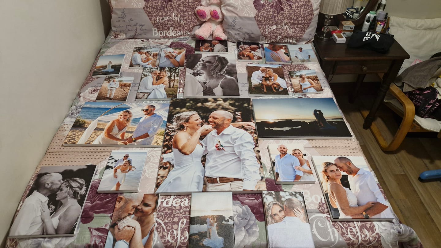 Customer photo review of 22 Piece Canvas Combo (Huge Value)