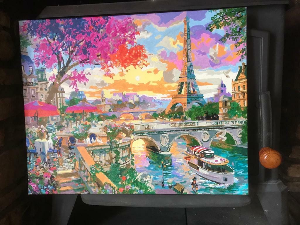 Customer photo review of Diner en bords de Seine