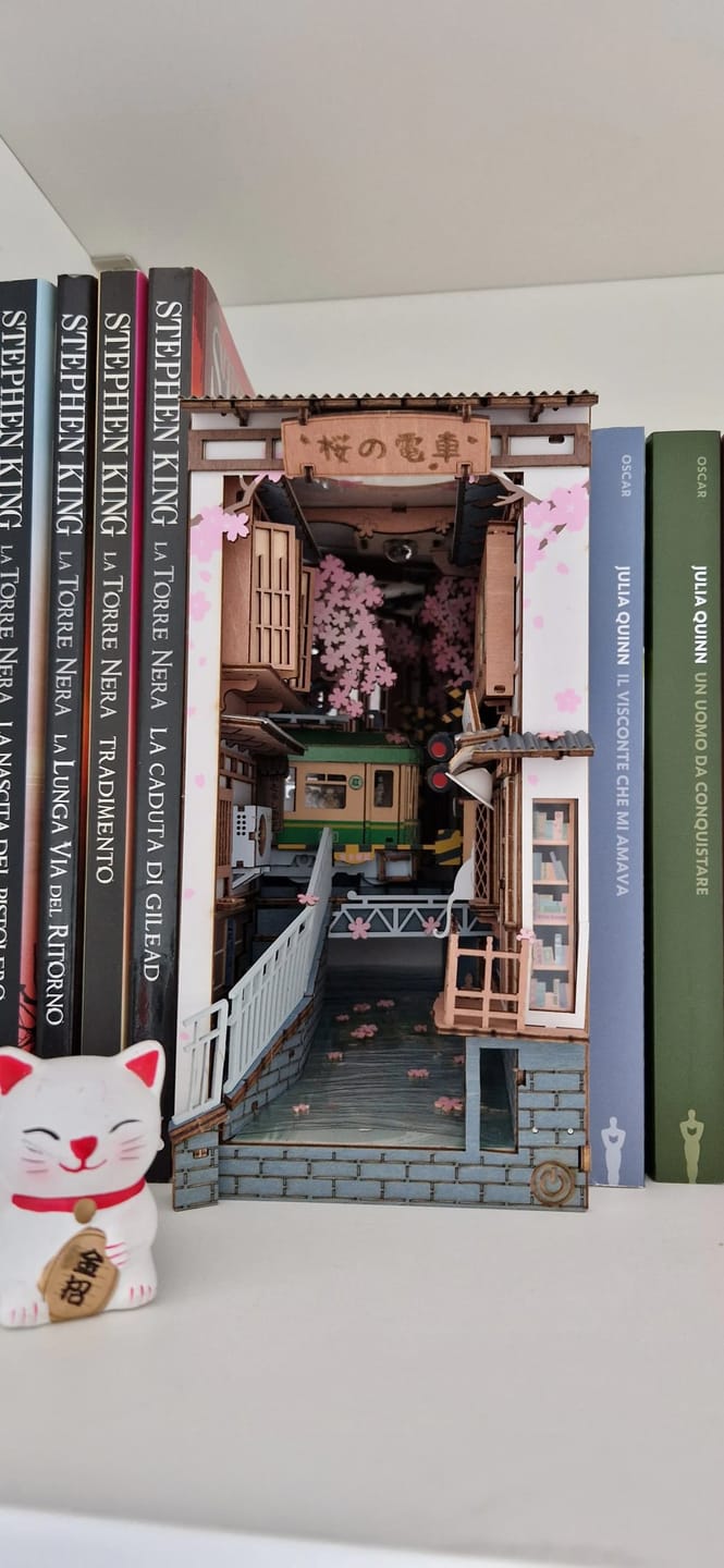Customer photo review of Book Nook - Sakura Densya